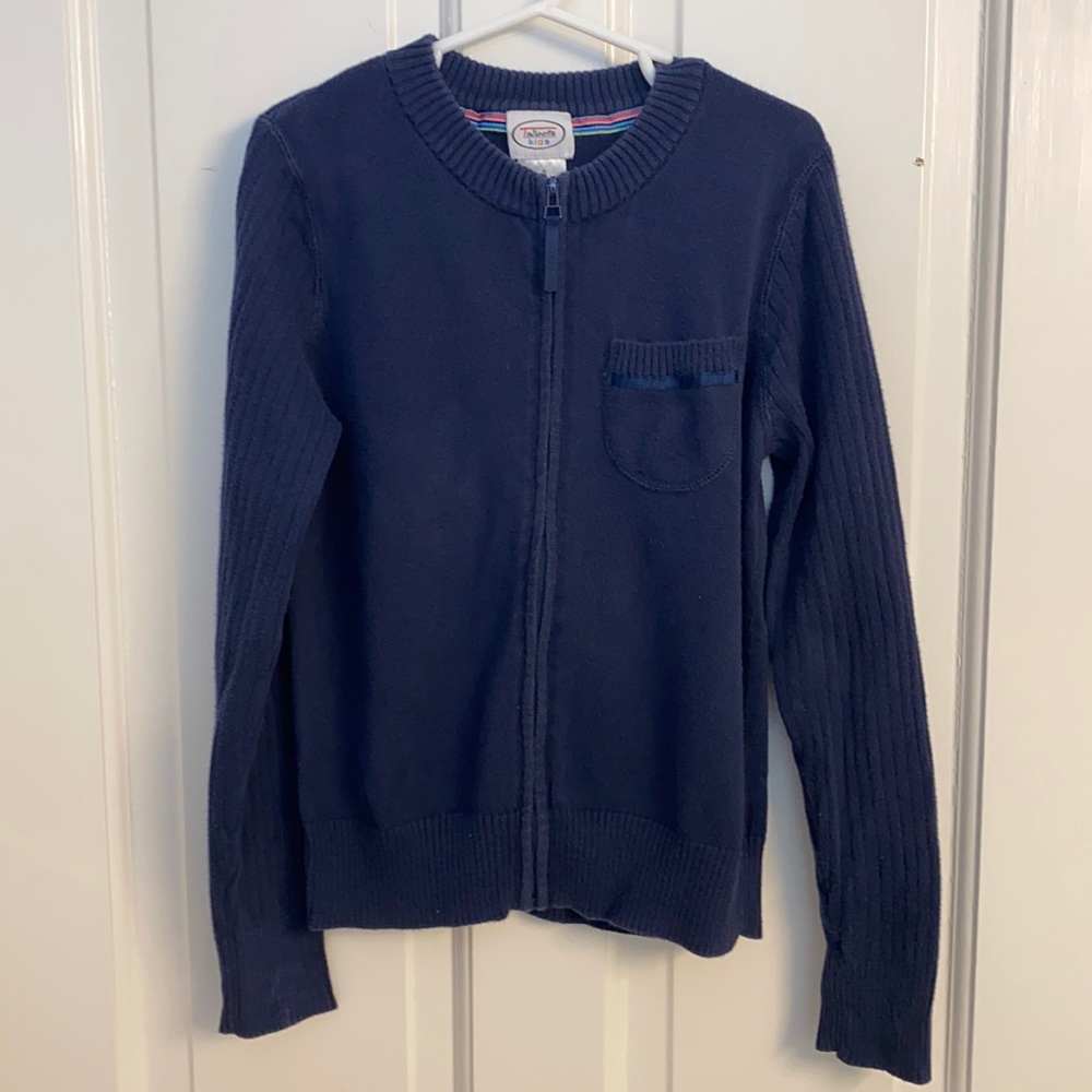 Talbots Kids, Size 8, Zip Up Cardigan Sweater